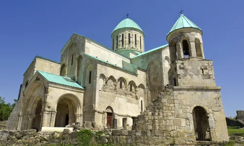 Ruins of the Bagrati Cathedral and Bagrati Palace-citadel