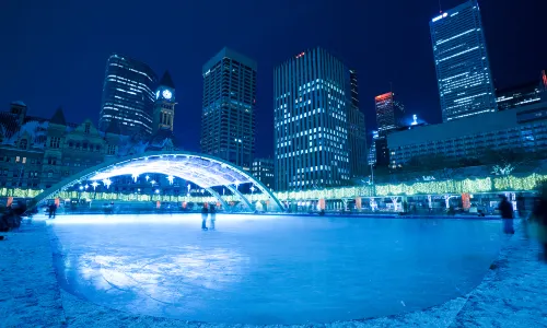 Ice Skating in Toronto