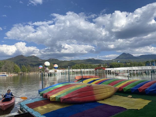 Wetlands scenic spot in Lijiang