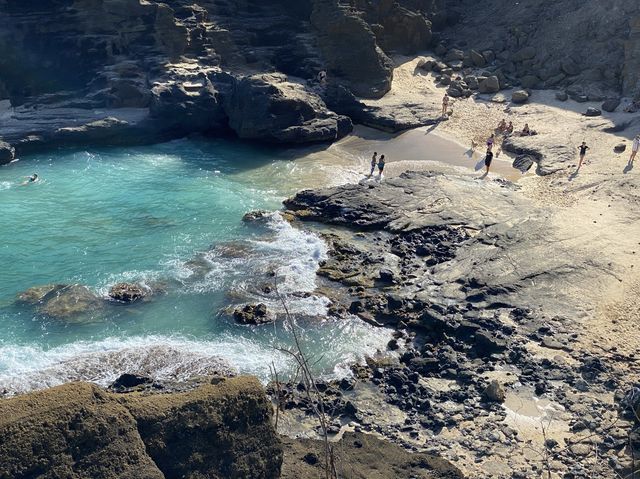 Halona Beach Cove Hawaii