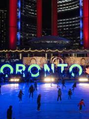 Cavalcade of Lights at Nathan Phillips Square