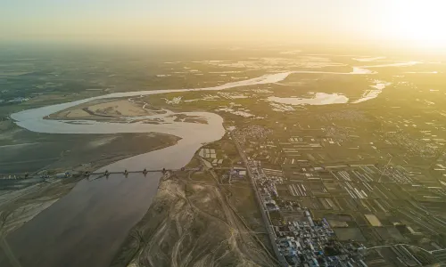 The Yellow River Scenic Area of Zhengzhou