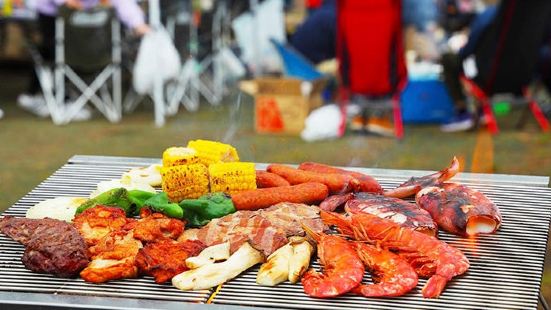 Kasai Rinkai Park Barbecue Square