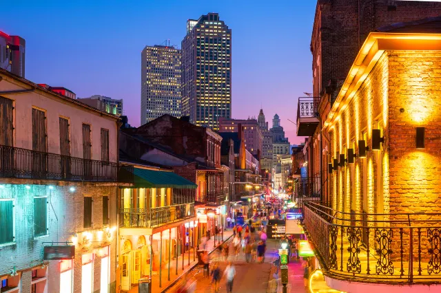 Bourbon Street, New Orleans