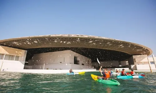 Kayaking in Abu Dhabi