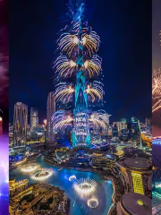 2025 Dubai New Year Fireworks Show