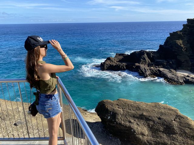 Halona Beach Cove Hawaii