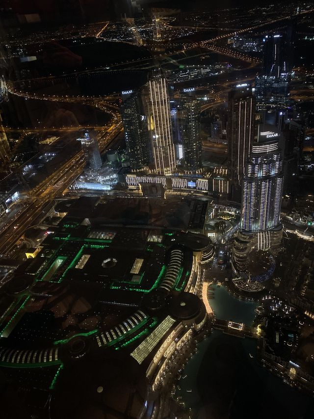 Breathtaking view at Burj Khalifa