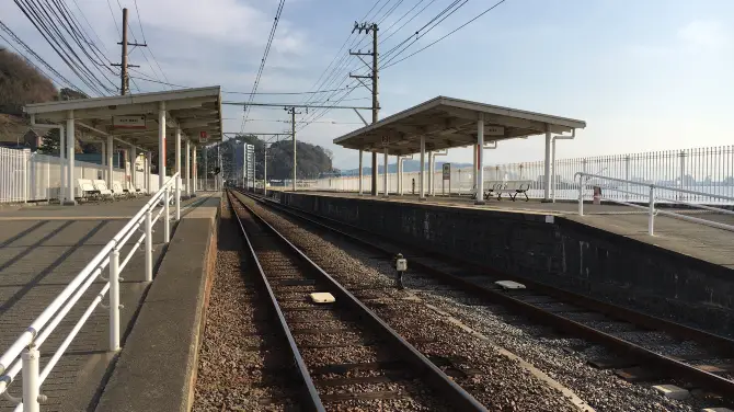 3_梅津寺駅