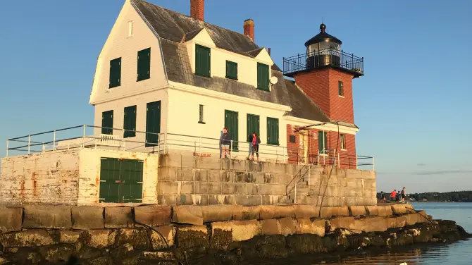 5_Rockland Breakwater Light parking