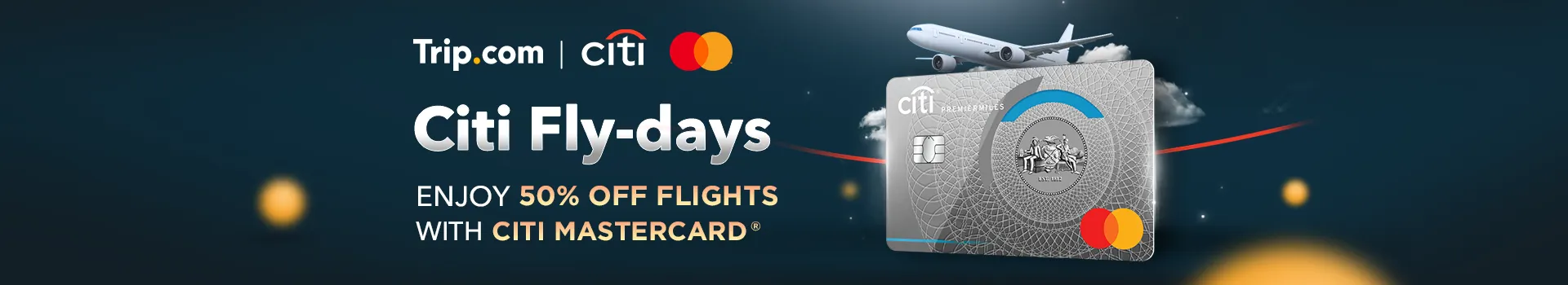 Trip.com Flight Coupon Singapore: Citi Fly-days