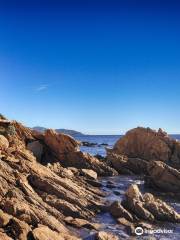 Sentier du littoral - Le Lavandou - Plage de la Fossette