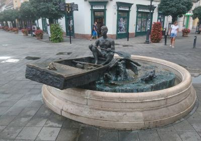 Boatman Sculpture