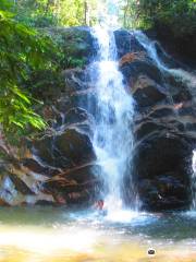 Kanching Rainforest Waterfall