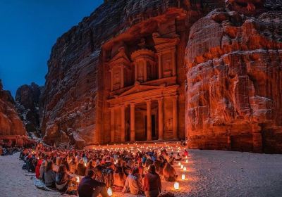 Petra By Night