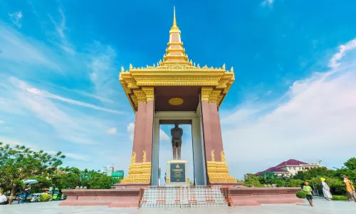 Statue of King Father Norodom Sihanouk