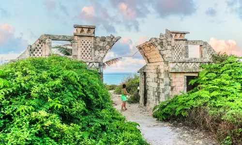 Ruins of the Temple of The Goddess Ixchel