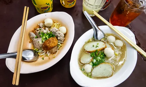 Rung Rueang pork noodle