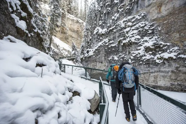 Enjoy a Great Hike in Banff Johnston Canyon