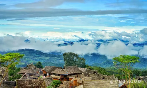 The Old Bulang Ethnicity Village of Wenji