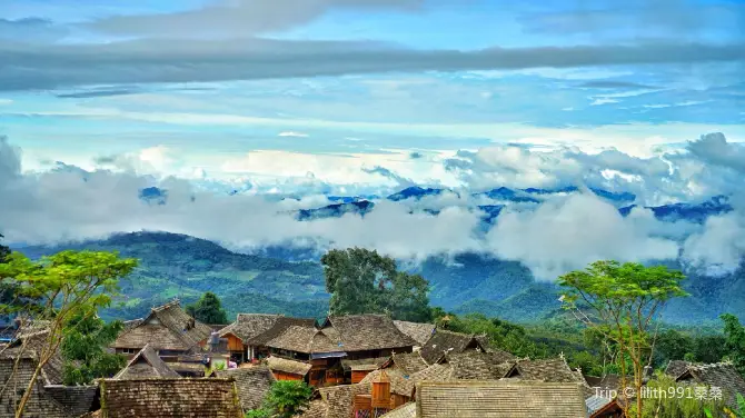 1_The Old Bulang Ethnicity Village of Wenji