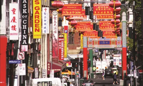 Chinatown in Canberra