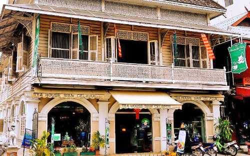 Raming Tea House Siam Celadon , ระมิงค์ทีเฮาส์ สยามศิลาดล