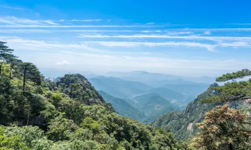 Sanqingshan Mount Scenic Area