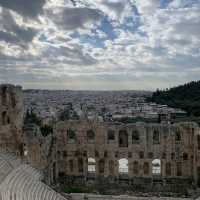 The amazing Acropolis in Athens Greece.