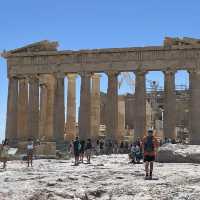 The great Parthenon in the Acropolis 