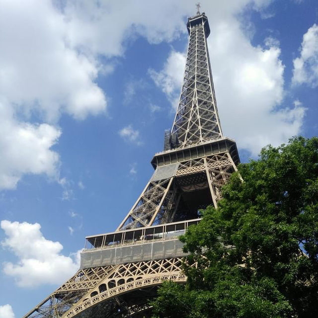 Day- walking around Eiffel Tower