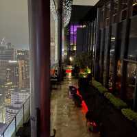 Sky51 awesome rooftop bar facing KLCC 