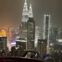 Sky51 awesome rooftop bar facing KLCC 