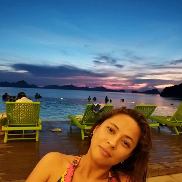 Amazing Sunset at Lime Hotel , El Nido