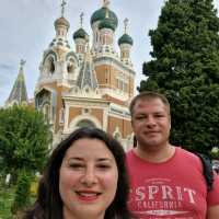 Orthodox cathedral in Nice, France 🇫🇷 