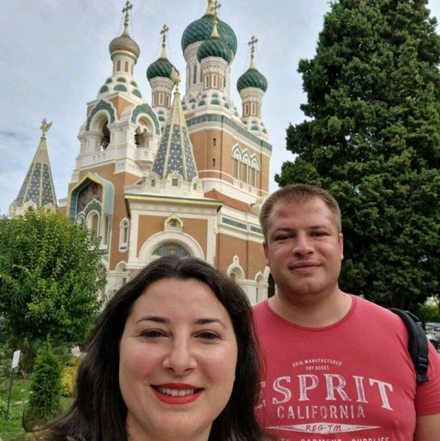 Orthodox cathedral in Nice, France 🇫🇷 