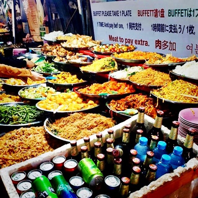 Street food in Vangvieng 