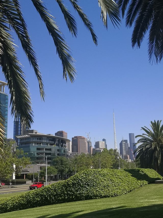 Melbourne's Yarra River scenery