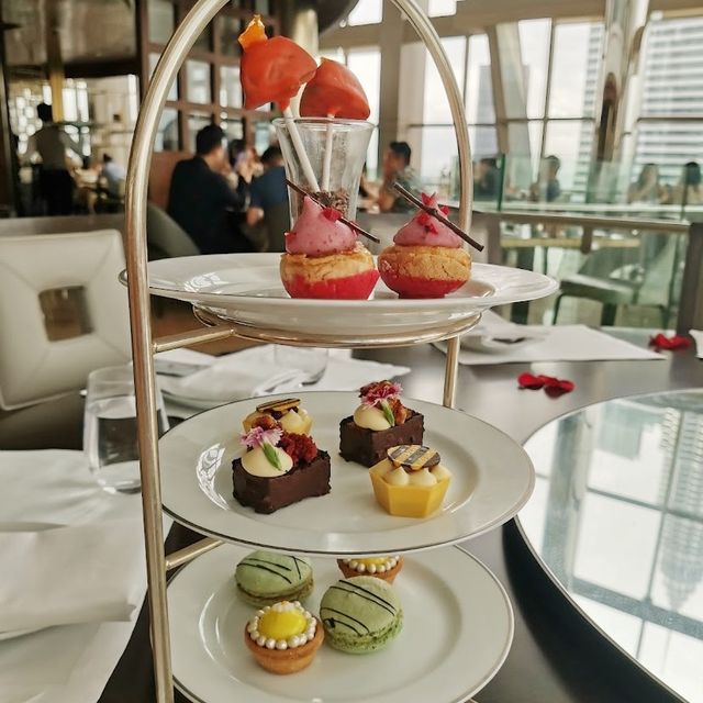 High Tea with KLCC view