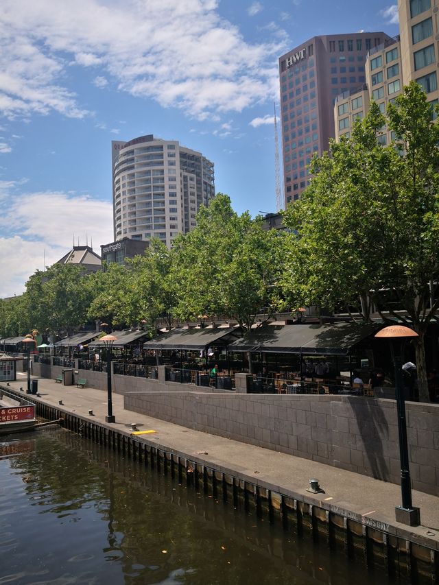 Melbourne's Yarra River scenery