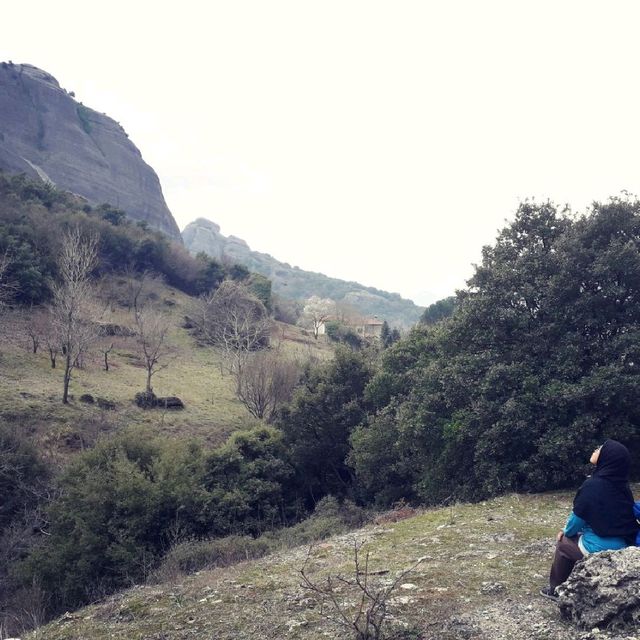 "Kalimera" echo in between these rocky valley