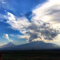 Khor Virap monastery - mountain Ararat view 