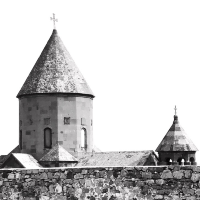 Khor Virap monastery - mountain Ararat view 