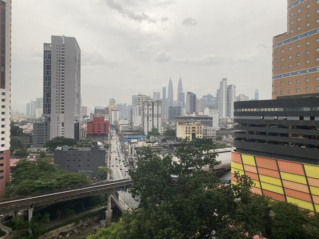 Hotel with KLCC view 😍🇲🇾