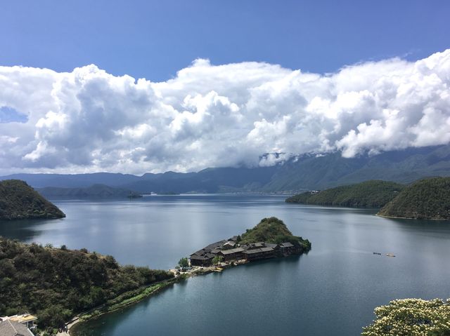 Wild Camping at Lige Village - Lugu Lake