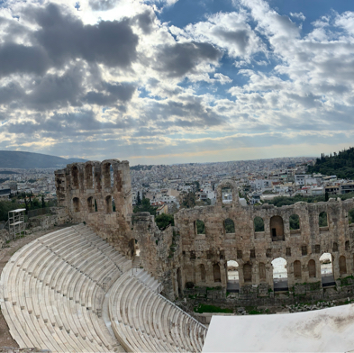 The amazing Acropolis in Athens Greece.