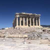 The great Parthenon in the Acropolis 