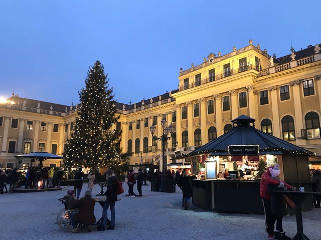 維也納 Schönbrunn Palace 美泉宮&聖誕市集