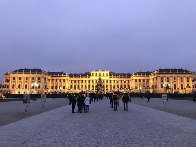 維也納 Schönbrunn Palace 美泉宮&聖誕市集