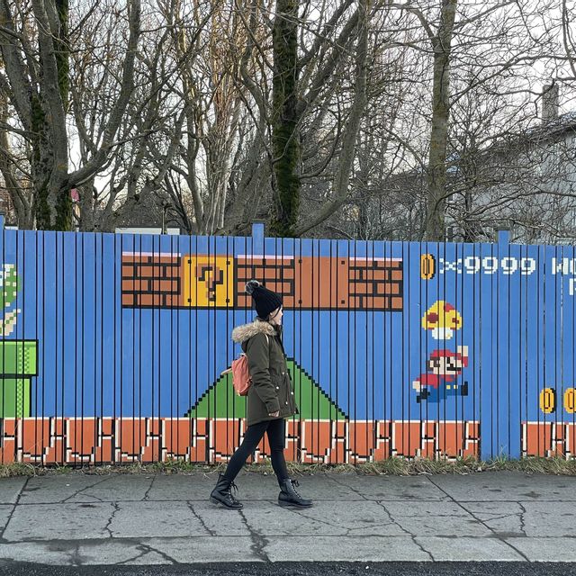 🇮🇸冰島遊記 Super Mario Bros Wall Mural